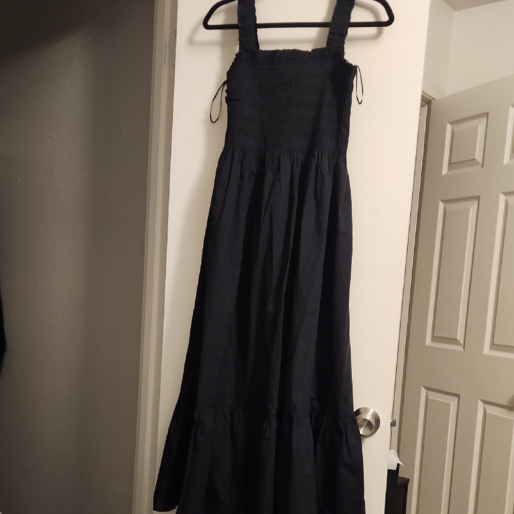 NWT H&M Black Sleeveless Maxi Dress